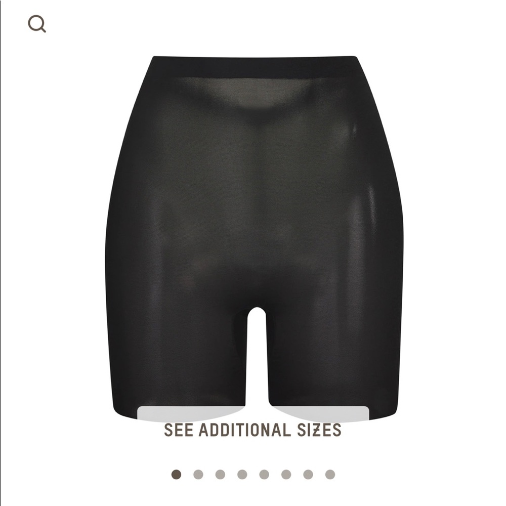 SKIMS SHEER SCULPT LOW BACK SHORT